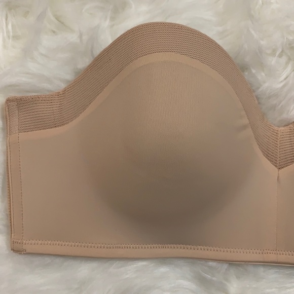 NWT Lively The No Wire Strapless Bra Toasted Almond - Picture 5 of 10